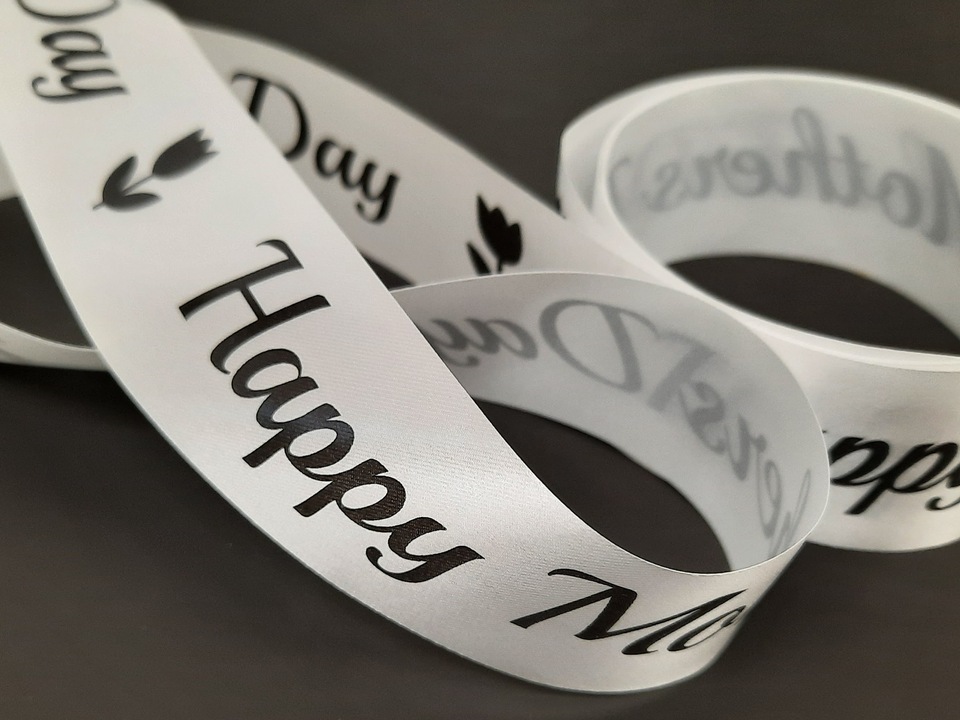 Custom printed ribbon